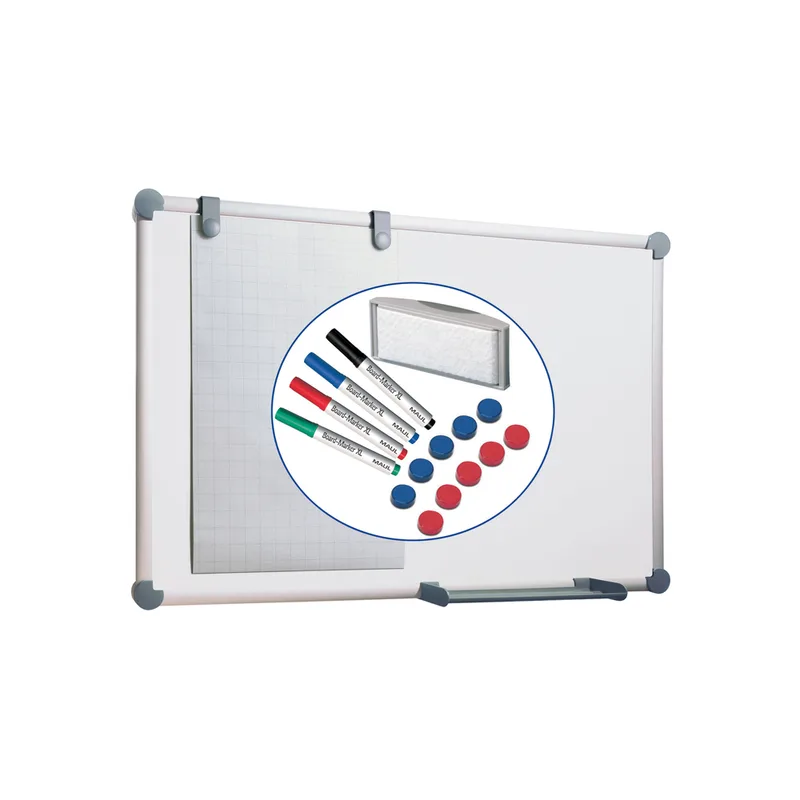 Whiteboard MAULpro 90x60cm komplett Set van Maul – productfoto