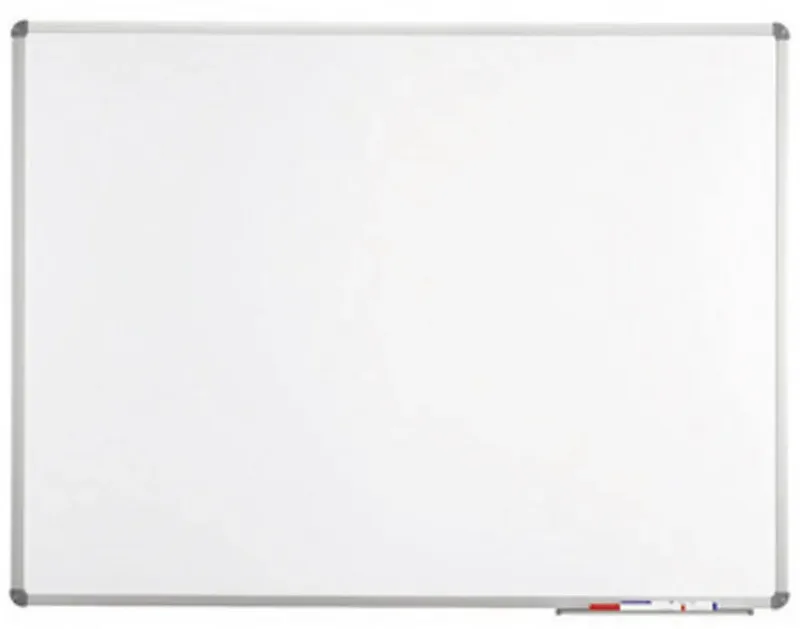 Whiteboard MAULstandard (B x H) 240 cm x 120 cm Weiß kunststoffbeschichtet Inkl. Ablageschale, Quer- oder Hochformat by Maul – product photo