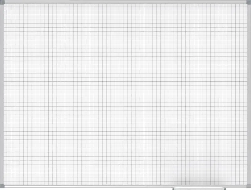Whiteboard MAULstandard Raster 20x20mm 100x150cm gr van Maul – productfoto