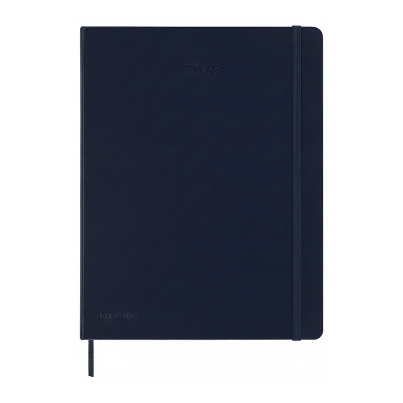 Agenda semainier 12 mois XL rigide från Moleskine – produktbild