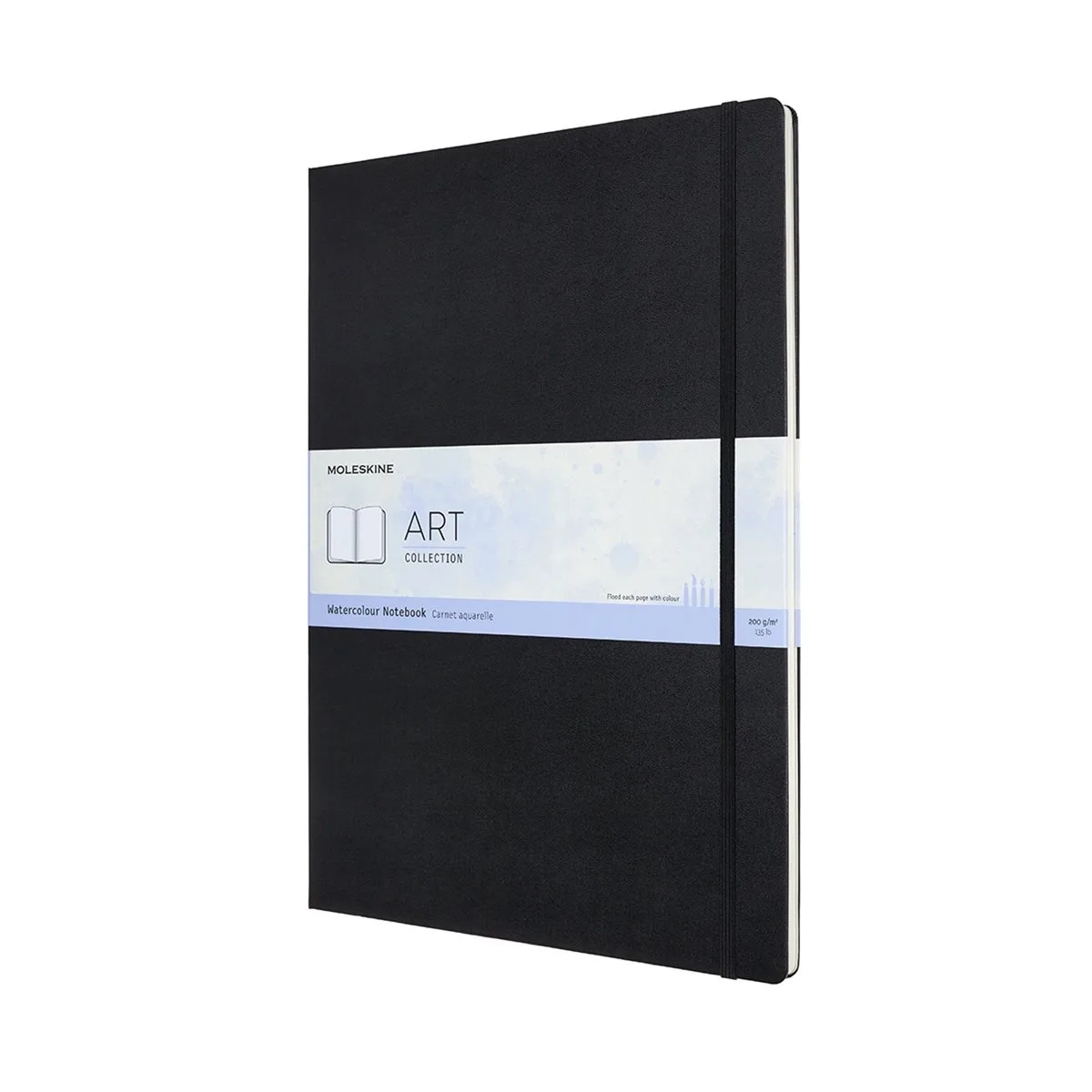 Art Aquarel Notitieboek - A3 - Hardcover von Moleskine in Schwarz – Produktfoto
