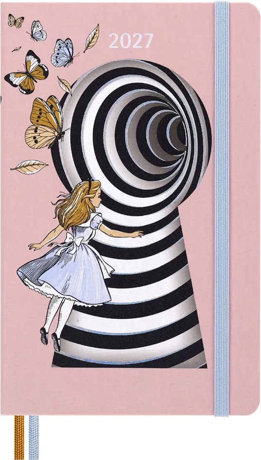 Buchkalender , Alice im Wunderland, , 2027,Hardcover by Moleskine – product photo