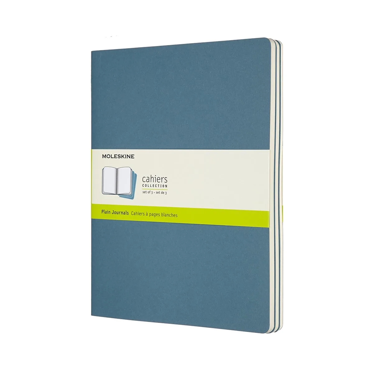 Cahier Journals - Extra Large - Blanco - set van 3 by Moleskine in Blue – product photo