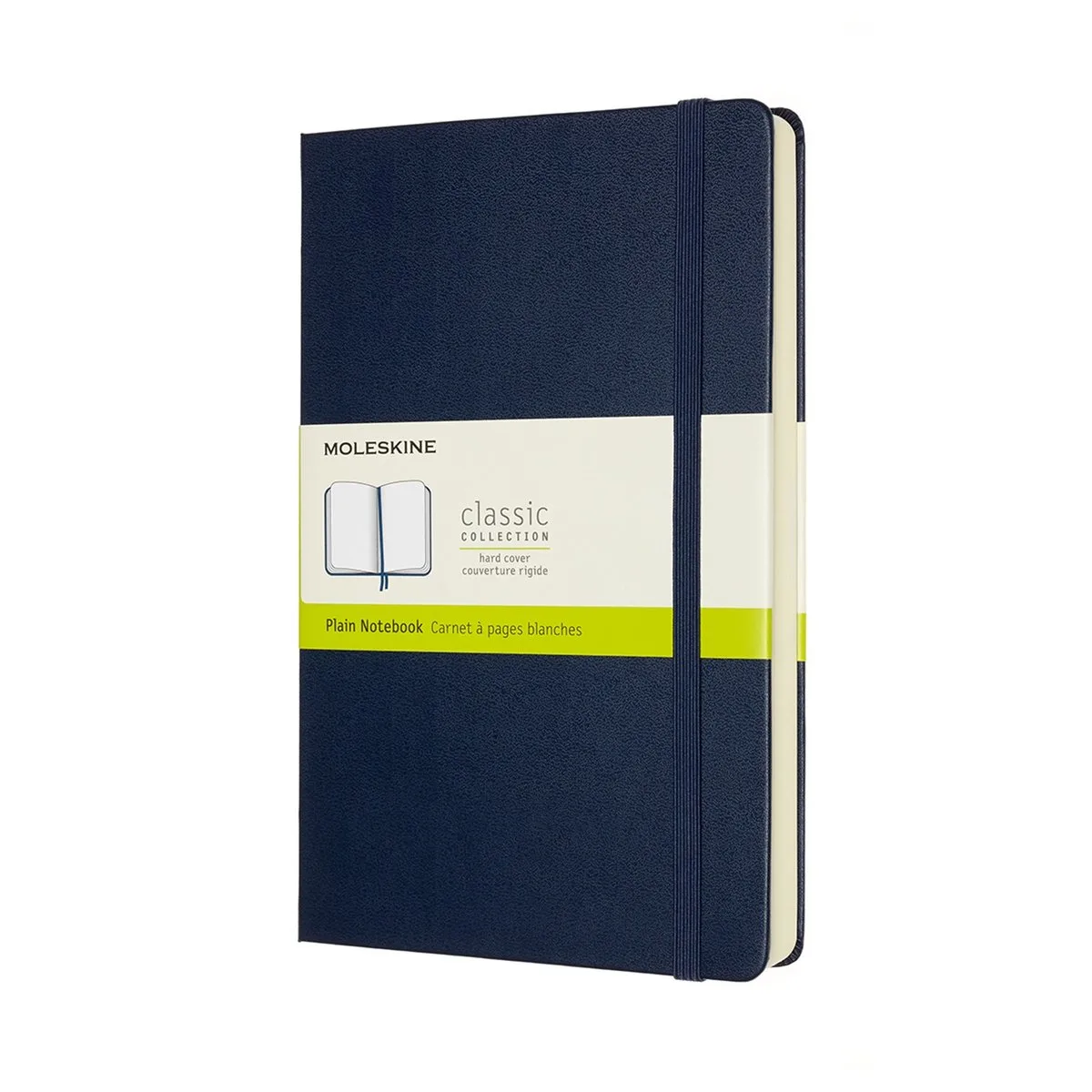 Classic Notitieboek - Expanded - Large - Hardcover - Blanco - Saffier de Moleskine en Bleu – photo produit