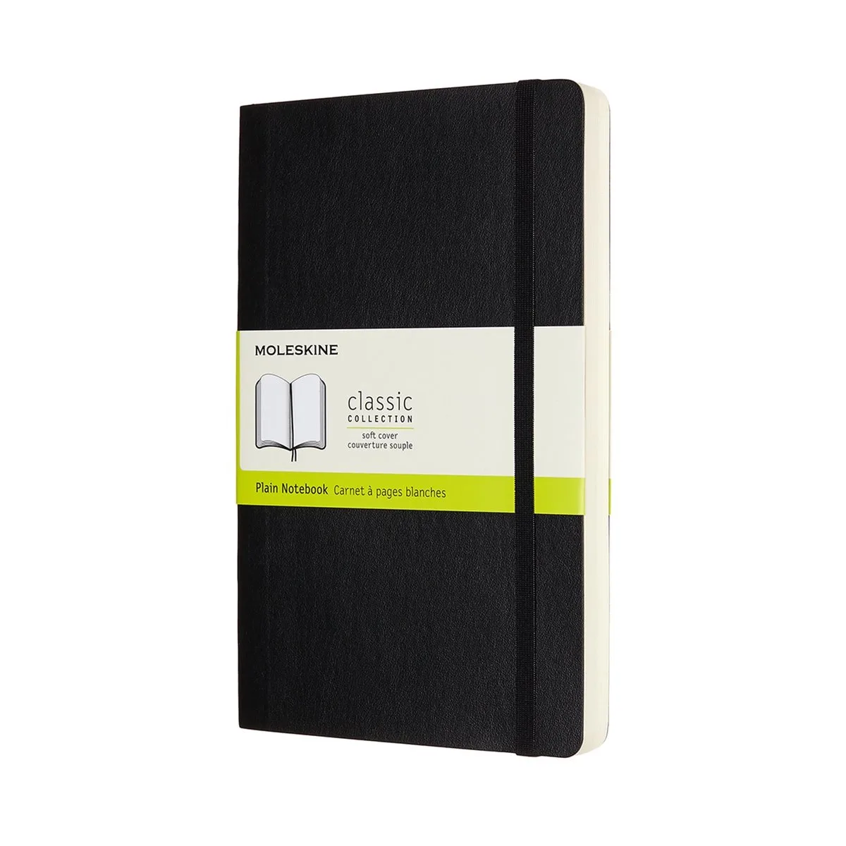 Classic Notitieboek - Expanded - Large - Softcover - Blanco de Moleskine en Noir – photo produit