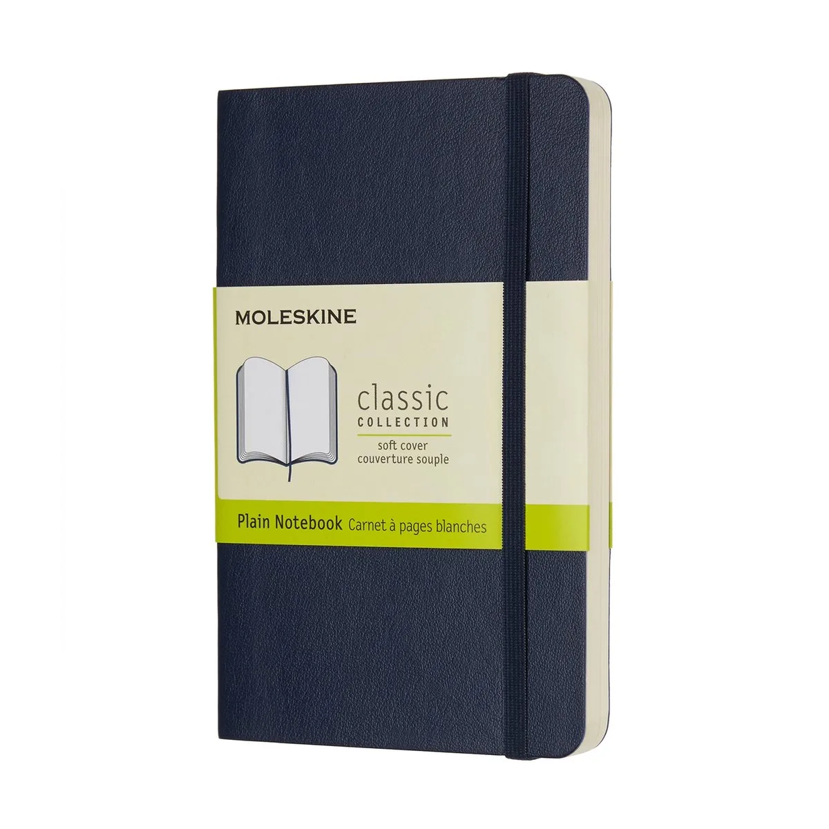 Classic Notitieboek - Pocket - Softcover - Blanco by Moleskine in Saffier Blauw – product photo