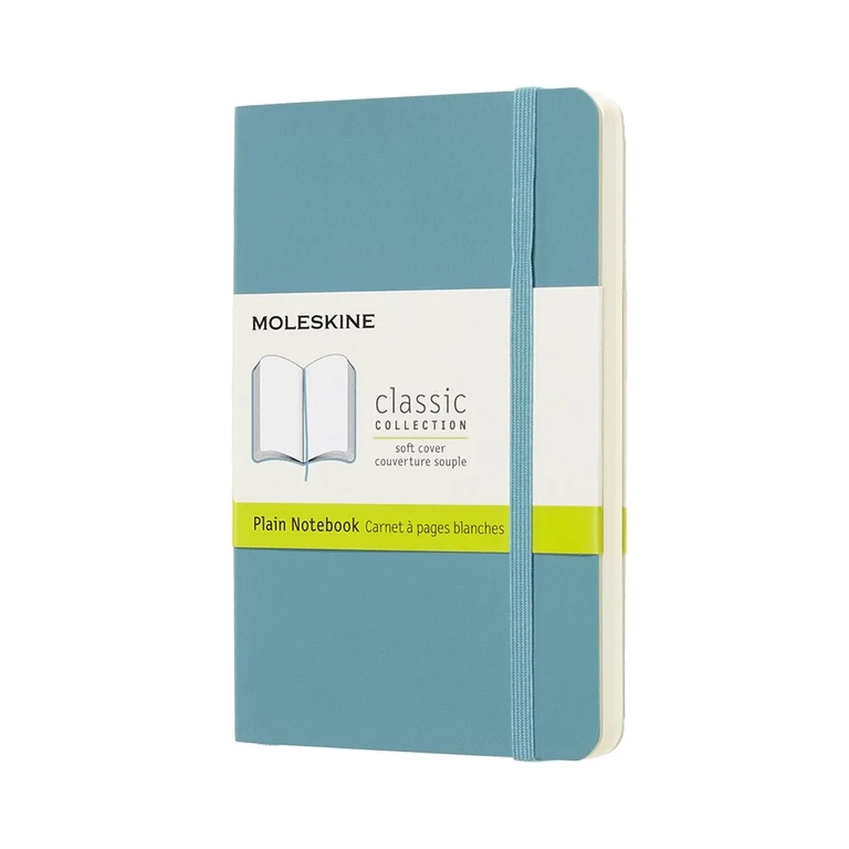 Classic Notitieboek Soft Cover - Pocket - Blanco van Moleskine in Blauw – productfoto