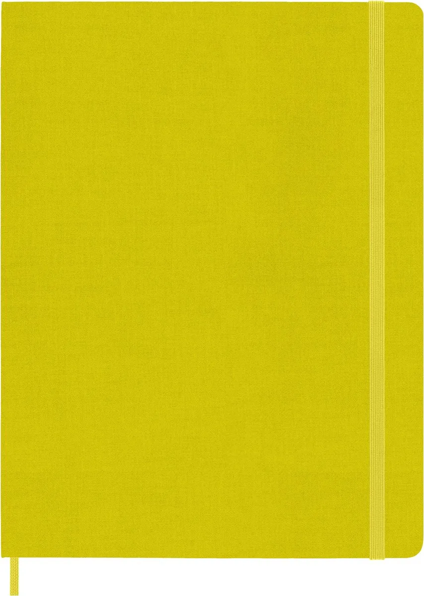 Color Collection Notitieboek - Extra Large - Hardcover - Gelinieerd - Hooi de Moleskine en Jaune – photo produit