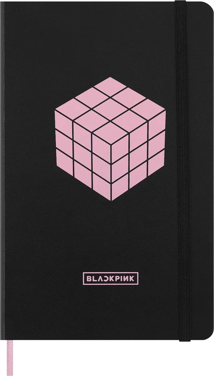 Limited Edition - BlackPink - Weekplanner - Ongedateerd - Large (13x21cm) in Giftbox fra Moleskine i Sort – produktbillede