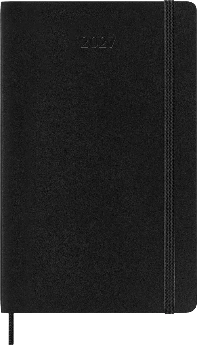 Moleskine 12 Maanden Agenda - 2027 - Maandelijks - Large - Zachte Kaft de Moleskine en Noir – photo produit