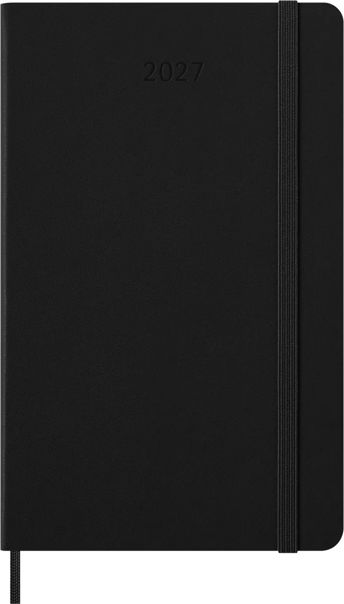 Moleskine 12 Maanden Agenda - 2027 - Smart - Wekelijks - Large - Harde Kaft von Moleskine in Schwarz – Produktfoto