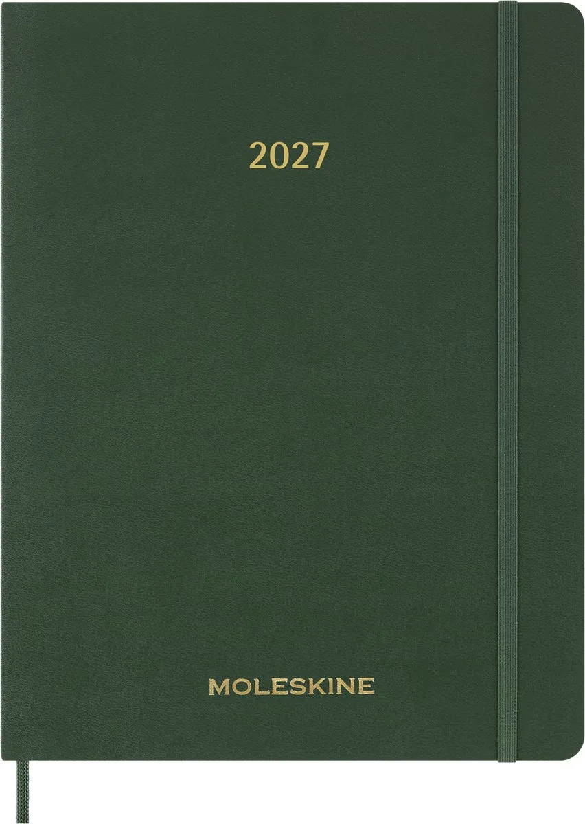 Moleskine 15 Maanden Agenda - 2027 - Essential Planner - Wekelijks - Verticaal - XXL - Mirthe de Moleskine en Vert – photo produit