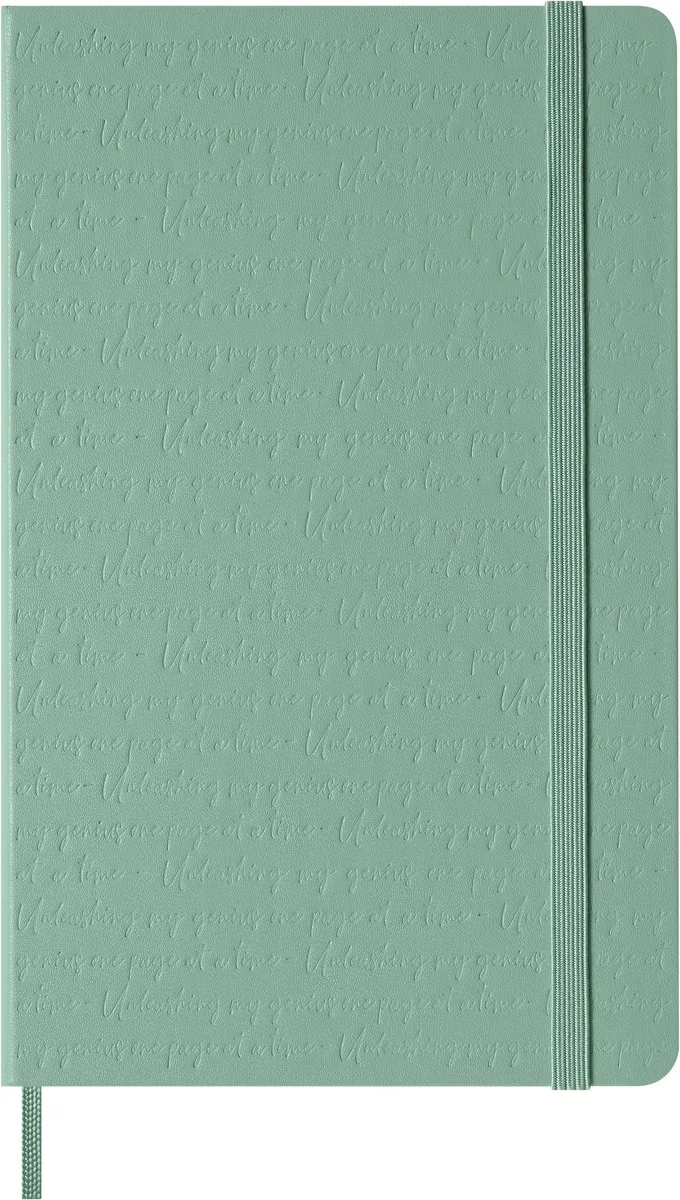 Notitieboek Large - Hardcover - Blanco - Sage green van Moleskine in Groen – productfoto