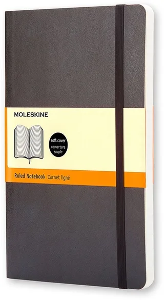 Carnet Classique Poche Noir Ligné de Moleskine – photo produit 1 sur 2