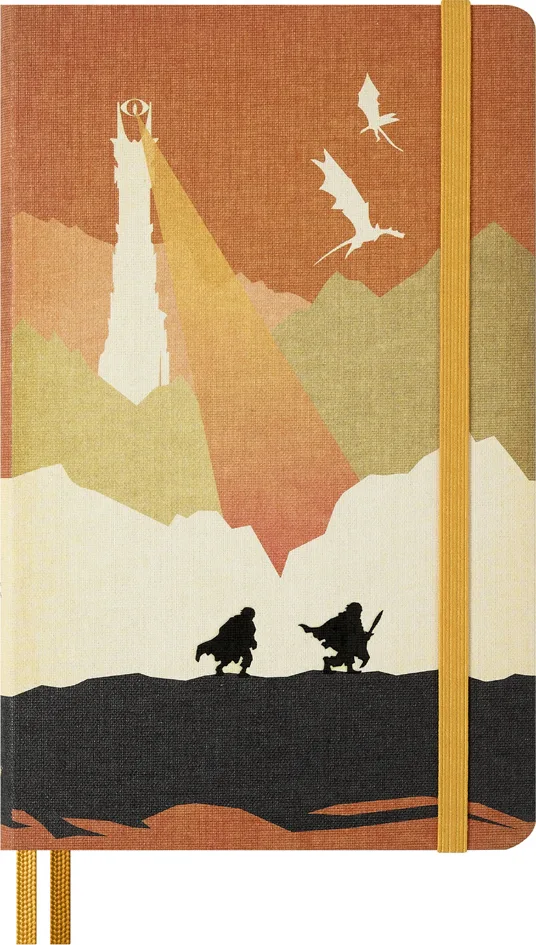 Notizbuch , Herr der Ringe - Frodo + Sam, ,Hardcover de Moleskine – photo produit