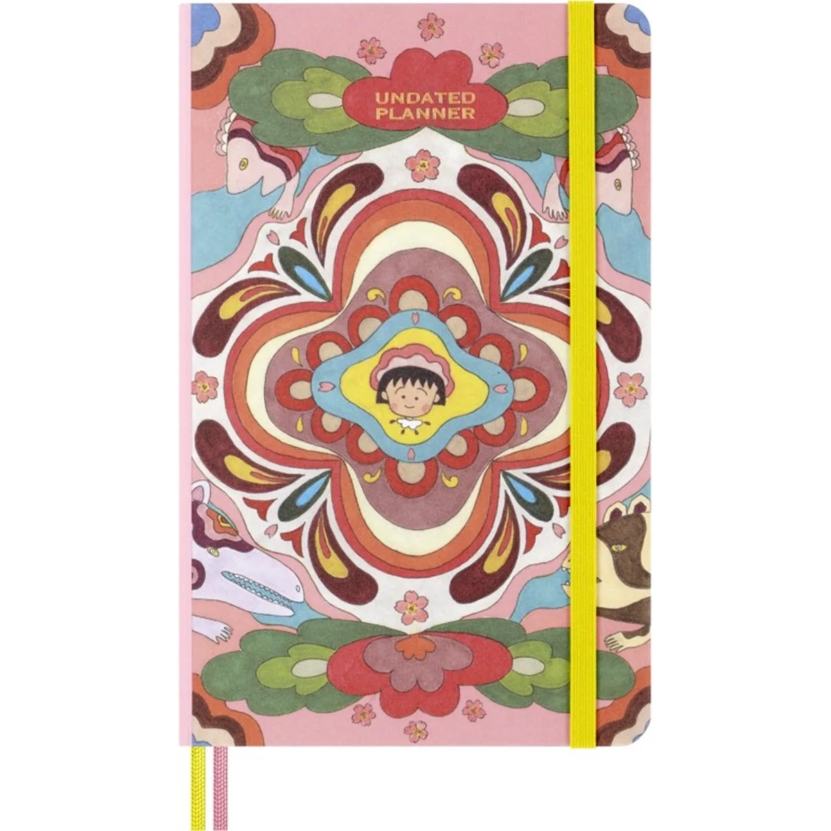 Ongedateerde Planner - Sakura - Wekelijks - Large från Moleskine i Rosa – produktbild