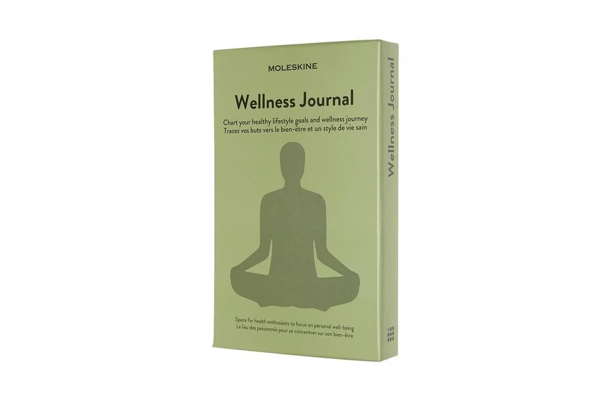 Passion Journal - Wellness van Moleskine in Groen – productfoto