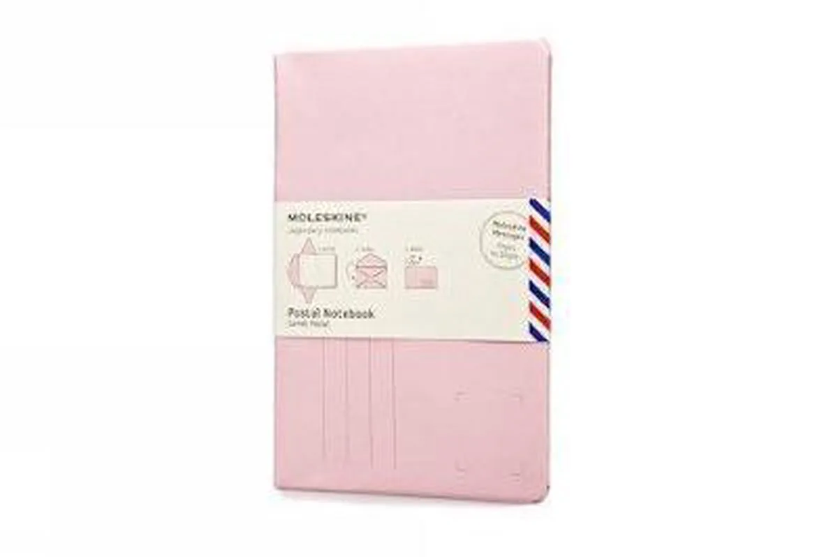 Postal Notebook Pocket de Moleskine en Peach Pink – photo produit