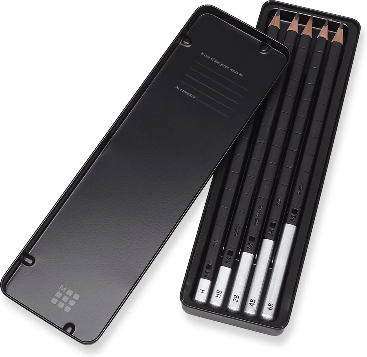 Schets Potloden - set van 5 de Moleskine en Mix – photo produit