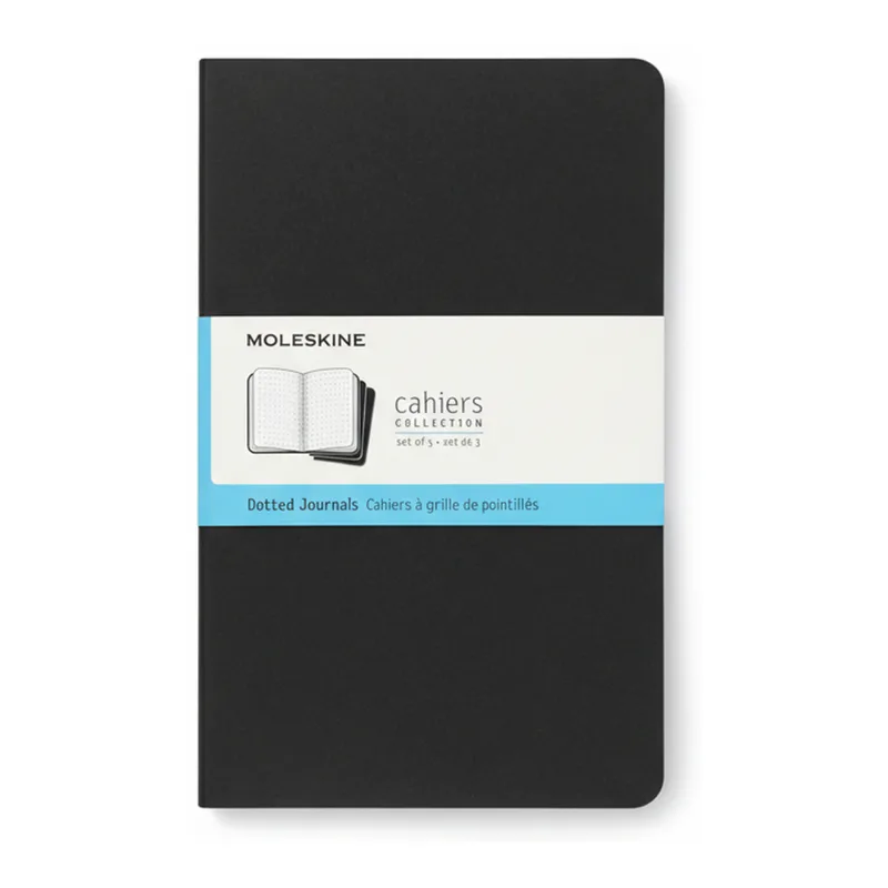 Set de 3 cahiers grand format à grille pointillée von Moleskine – Produktfoto