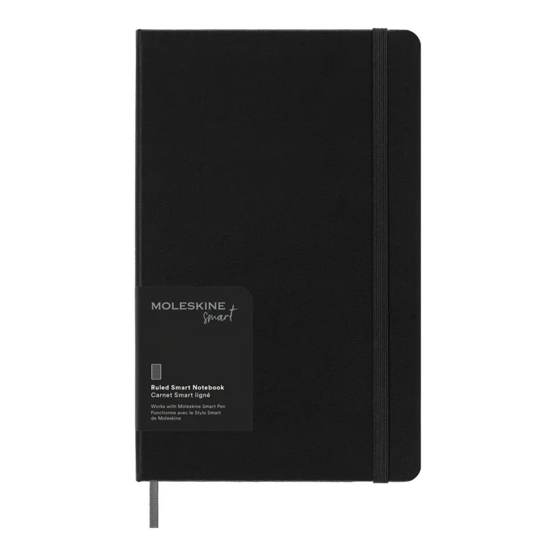 Smart Carnet ligné grand format avec couverture rigide von Moleskine – Produktfoto
