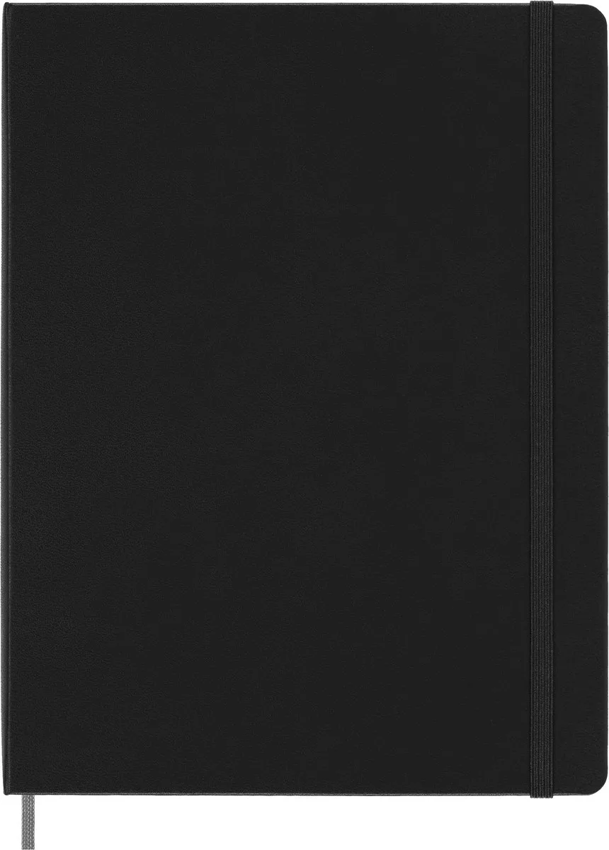 Smart Notitieboek XL (18x25cm) Gelinieerd de Moleskine en Noir – photo produit