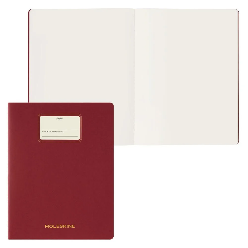 Student Cahier XXL Notizbuch ca. DIN A4 blanko, Anzahl der Seiten: 120 de Moleskine – photo produit