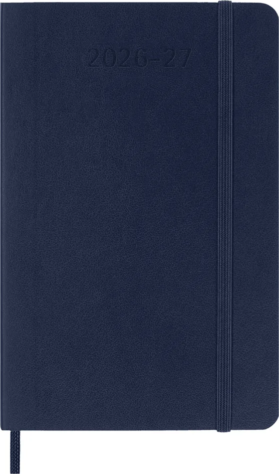 Taschenkalender 2026/2027, 18 Monate, P/A6, blau by Moleskine – product photo