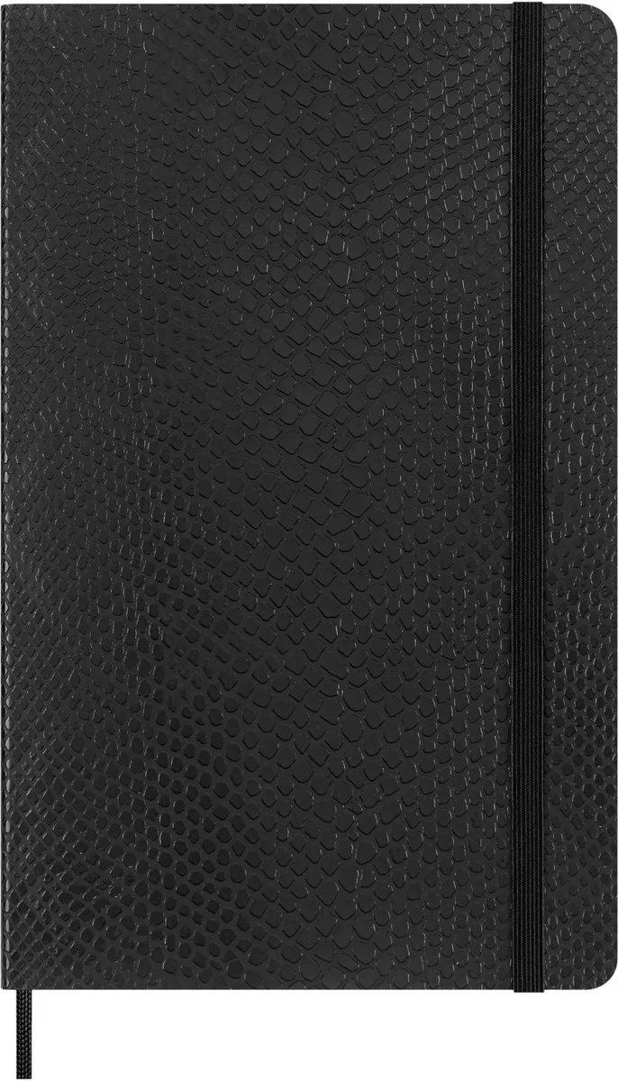 Vegea Notitieboek Boa Large (13x21cm) Gelinieerd Zachte Kaft - (Box) van Moleskine in Zwart – productfoto