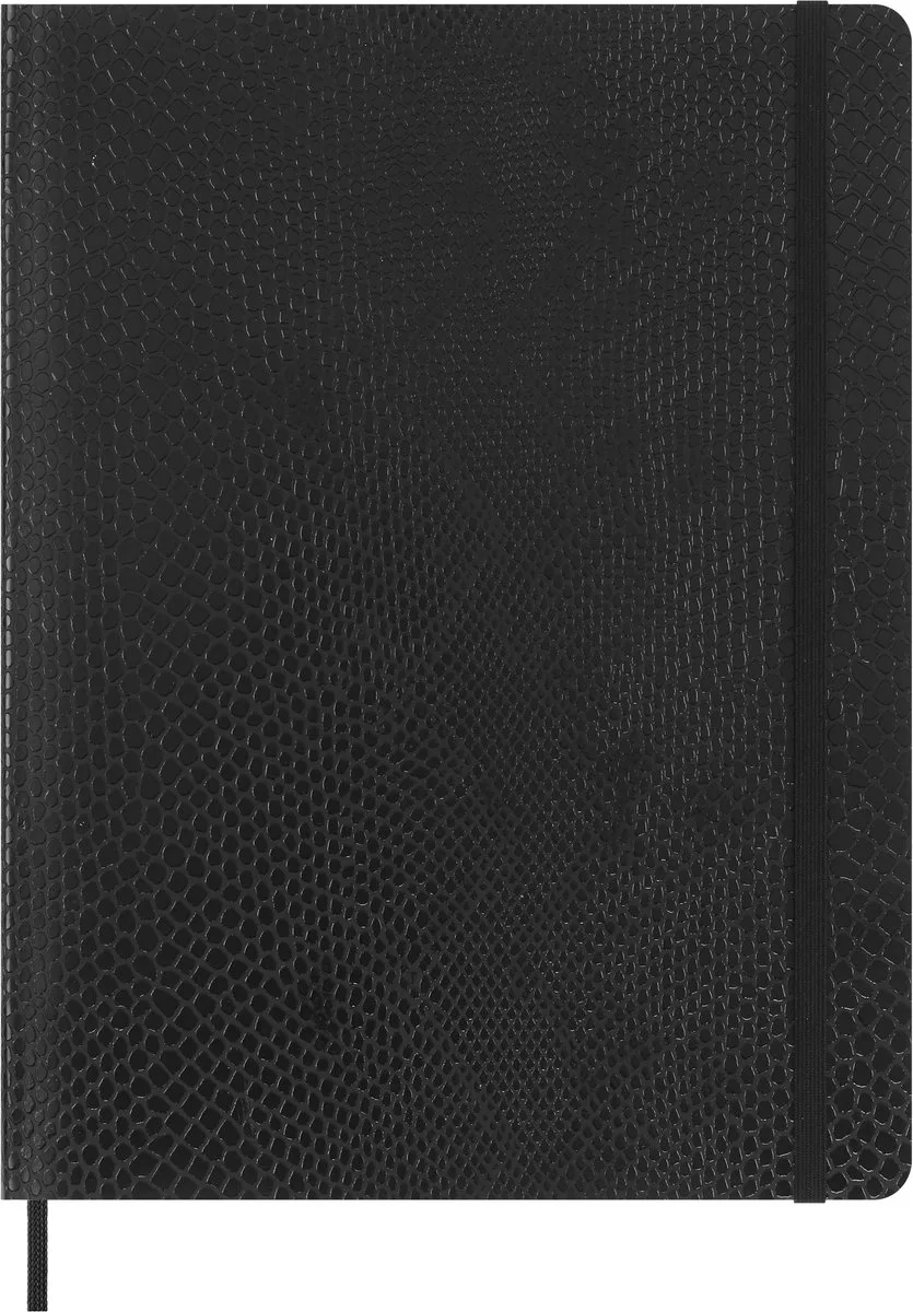 Vegea Notitieboek Boa XL (18x25cm) Gelinieerd Zachte Kaft - (Box) fra Moleskine i Sort – produktbillede