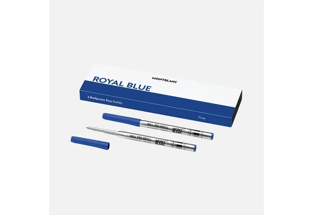 Kugelschreibermine MONT BLANC Kugelschreibermine 2ST F royalblau 128213 / 124492