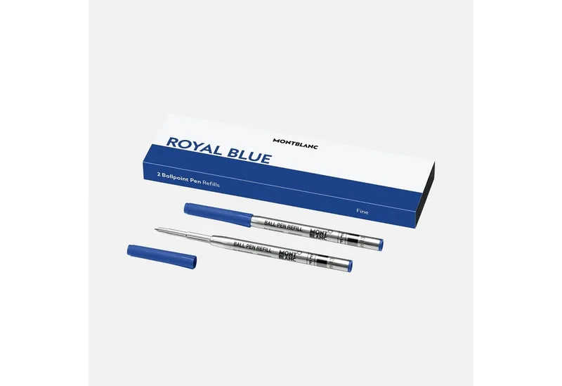 Kugelschreibermine MONT BLANC Kugelschreibermine 2ST F royalblau 128213 / 124492 van Montblanc – productfoto