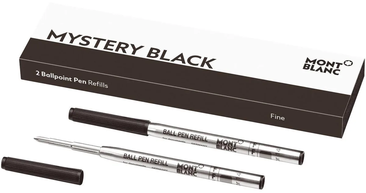 Kugelschreibermine Mystery Black, 0,4mm, 2 Stk. by Montblanc – product photo