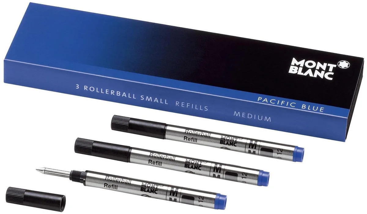 Rollerball-Mine Gelschreibermine blau 1,0 mm van Montblanc – productfoto