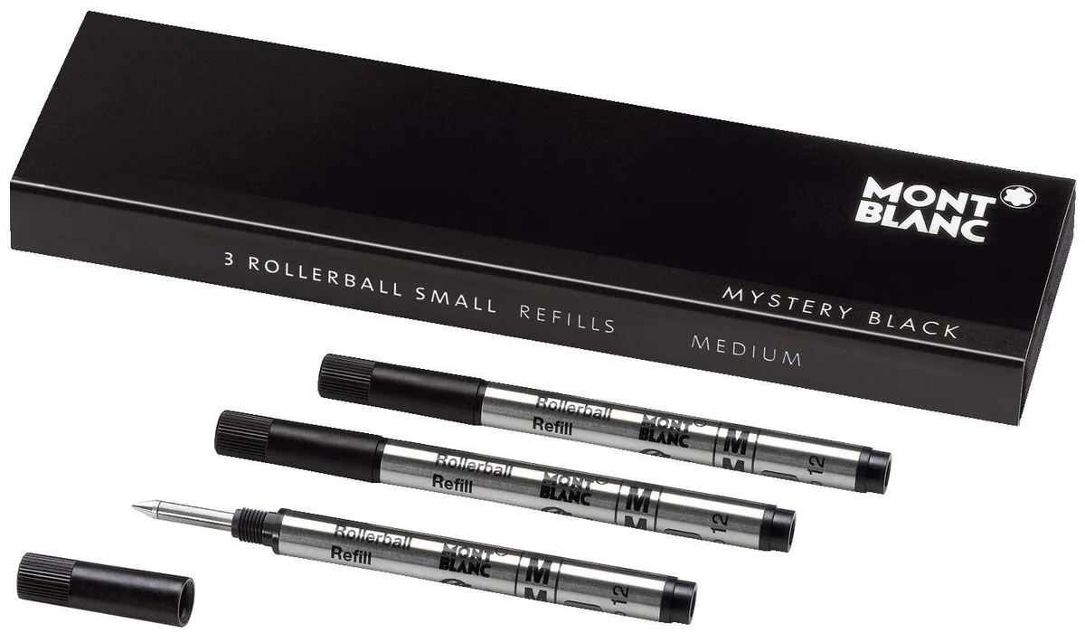 Rollerball-Mine Gelschreibermine schwarz 1,0 mm van Montblanc – productfoto