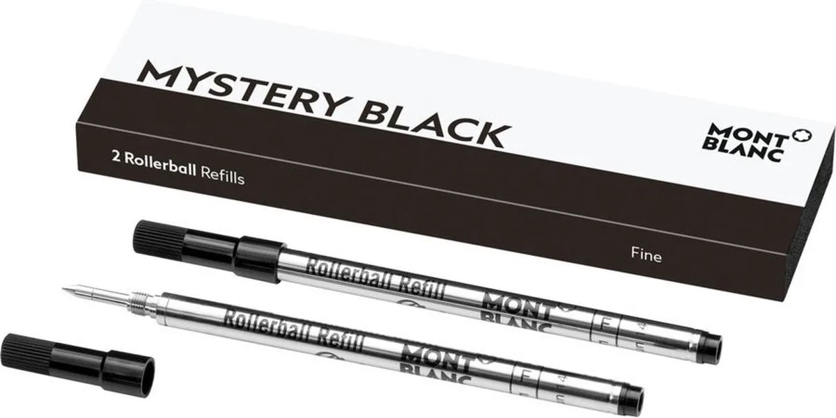 Rollerball Refills F 2 stuk by Montblanc in Black – product photo