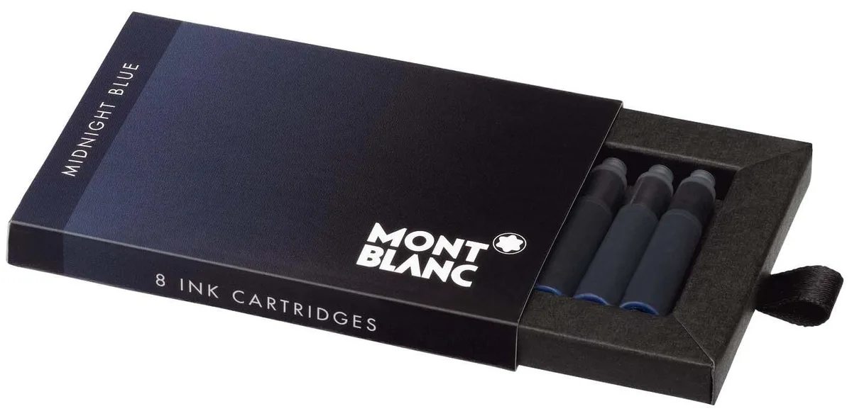 Tintenpatronen für Füller blau-schwarz by Montblanc – product photo