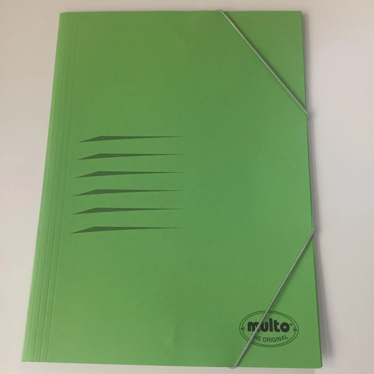 Elastomap Karton Met Elastieken 5730025 FSC C005048 5 Stuks de Multo en Vert – photo produit