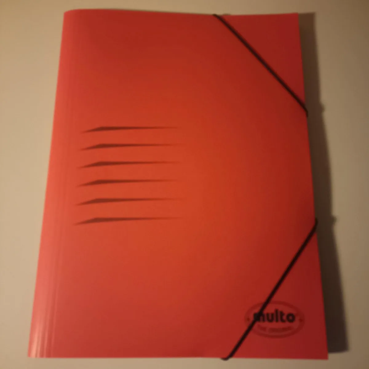Elastomap Karton Met Elastieken FSC 10 Stuks de Multo en Rouge – photo produit