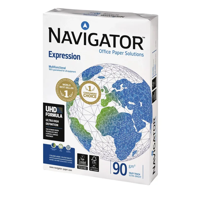 Kopieerpapier navigator expression a3 90gr wit | 5 stuks by Navigator – product photo