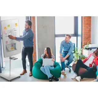 Flipover Nobo Move & Meet mobiele magnetisch 70x100cm fra Nobo – produktbillede 2 af 6