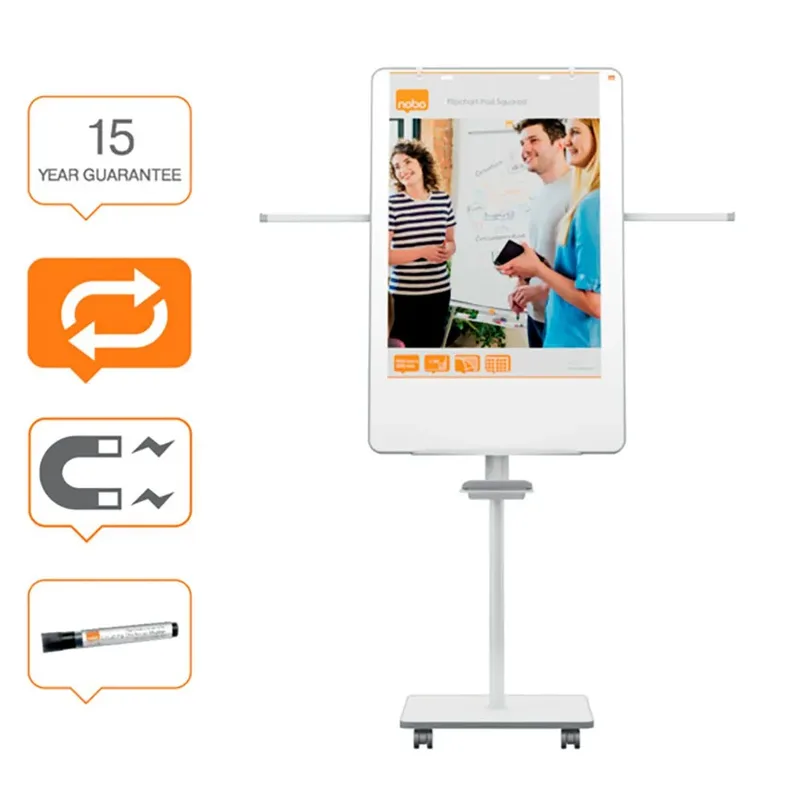Flipover Nobo Move & Meet mobiele magnetisch 70x100cm fra Nobo – produktbillede 3 af 6