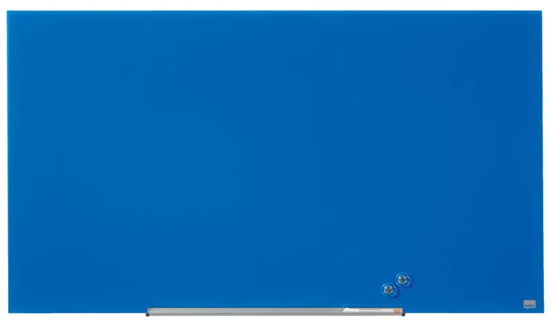 Glas-Magnettafel Impression Pro Widescreen, 57, , blau by Nobo – product photo