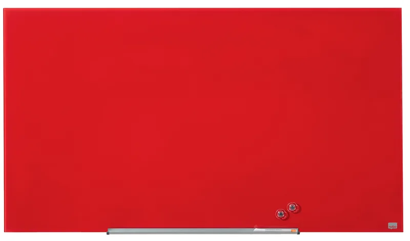 Glas-Magnettafel Impression Pro Widescreen, 57, , rot från Nobo – produktbild