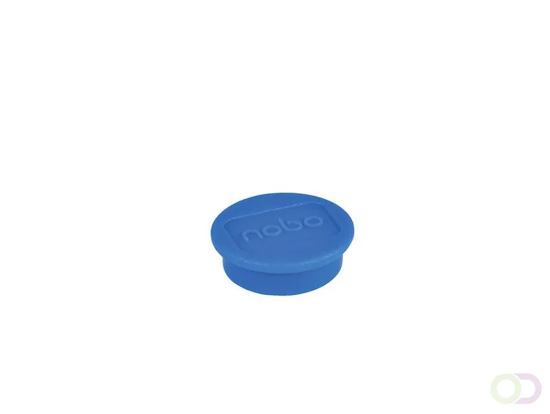 Magneet Nobo 24mm blauw 10 stuks by Nobo – product photo