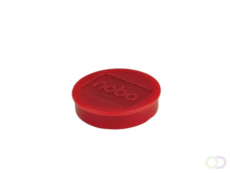 Magneet Nobo 32mm rood 10 stuks by Nobo – product photo