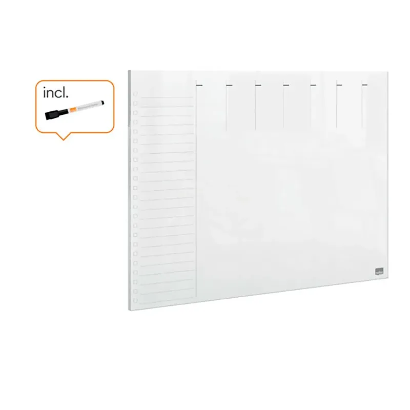 Weekplanner Nobo transparant acryl A4 från Nobo – produktbild 2 av 6