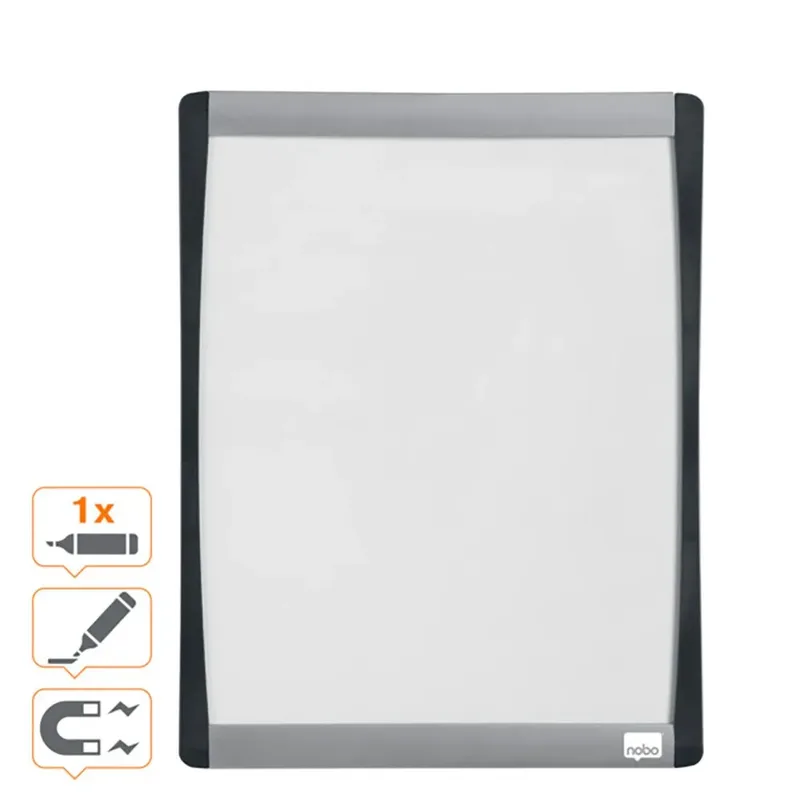 Whiteboard Nobo 28x21.5cm gewelfd de Nobo – photo produit 4 sur 4