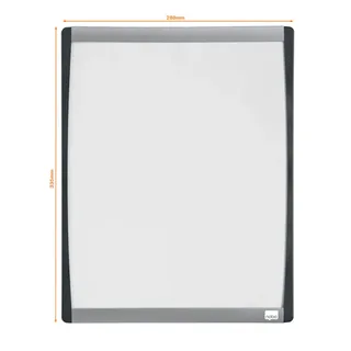 Whiteboard Nobo 35.5x28cm gewelfd van Nobo – productfoto 3 van 4