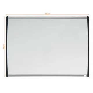 Whiteboard Nobo 58.5x43cm gewelfd van Nobo – productfoto 3 van 4